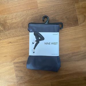 Nine west grey shiny leggings